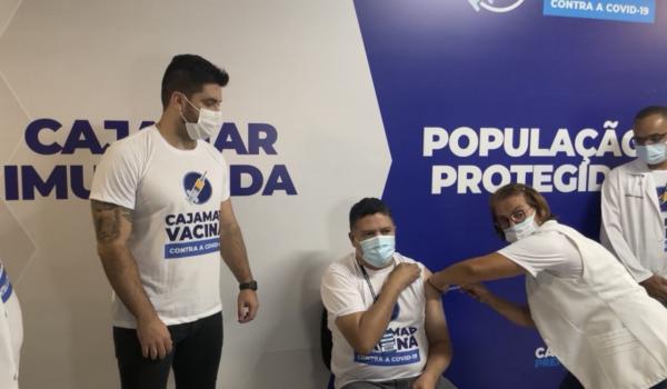 Em Cajamar 472 pessoas já receberam a segunda dose da vacina contra a Covid-19