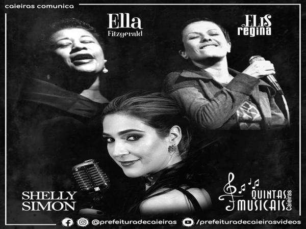 Quintas Musicais: Caieiras recebe show de tributo as cantoras Ella Fitzgerald e Elis Regina