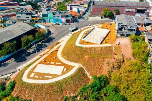 Obra de Parque no Panorama está em fase final de construção