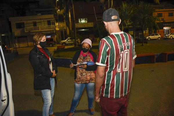 Com chegada de frente fria, região de Cajamar reforça ações para população de rua