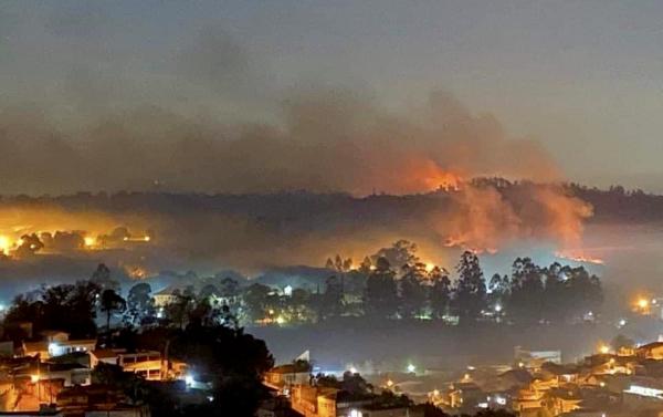 Três suspeitos de envolvimento no incêndio do Parque do Juquery são presos