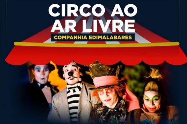 Santana de Parnaíba recebe espetáculo circense na Praça XIV de Novembro