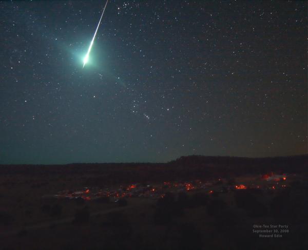 Meteorito é visto por moradores do Triângulo Mineiro 
