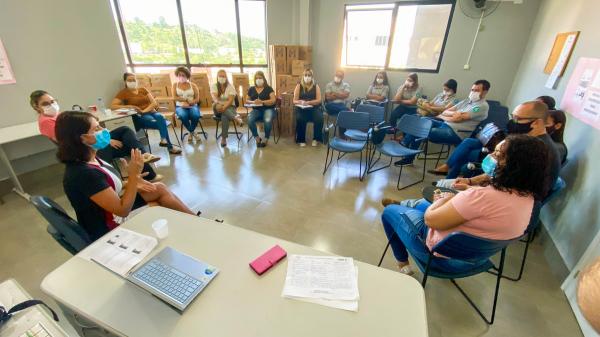 Saúde realiza treinamento para recepcionistas das Unidades de Saúde