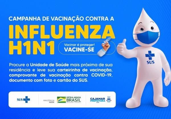 Cajamar inicia a Campanha de Vacinação contra a gripe (Influenza H1N1)