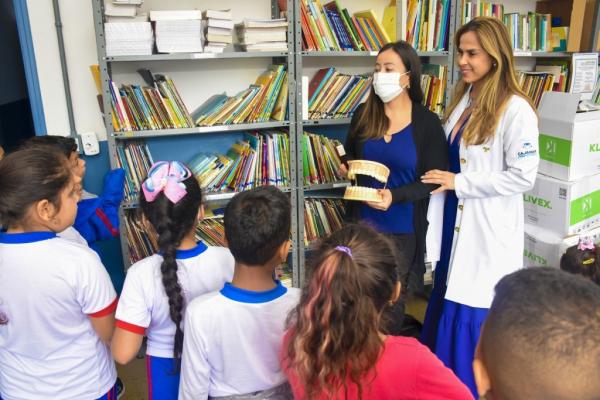 Saúde inicia ações do Programa Saúde na Escola em Cajamar