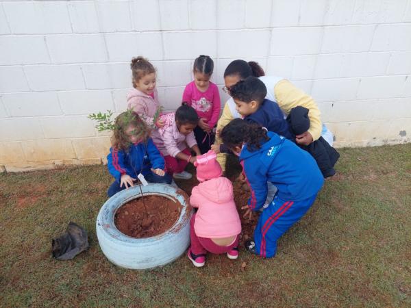 Secretaria do Meio Ambiente realiza ação educativa na Emeb Antônio Mendonça