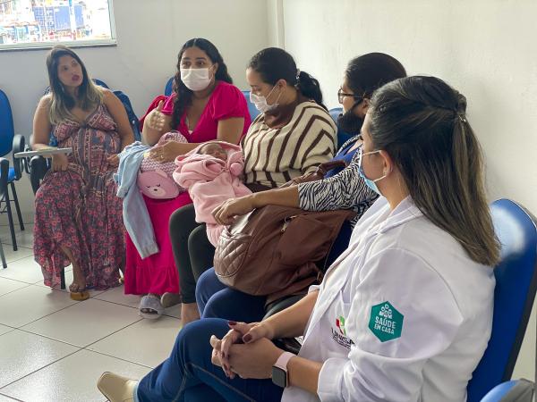 Programa Coração de Mãe atende gestantes no Polvilho