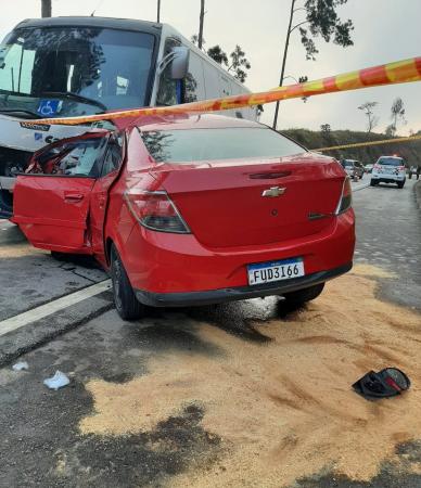 Grave acidente deixa um morto na SP-023 entre Franco e Mairiporã