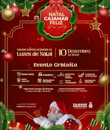 Natal Cajamar Feliz começa neste sábado dia (10) 