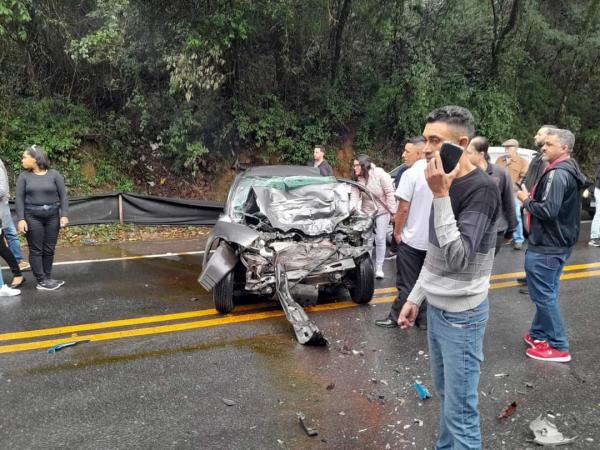Motorista morre em colisão frontal contra caminhão na SP-332 entre Jundiaí e Franco da Rocha