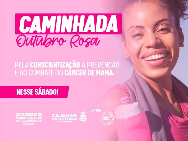 Cajamar terá Caminhada Outubro Rosa 