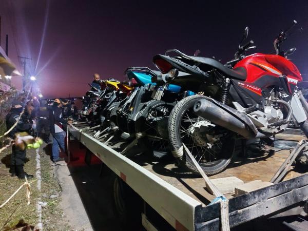 Operação Natal apreende 56 motos em Cajamar