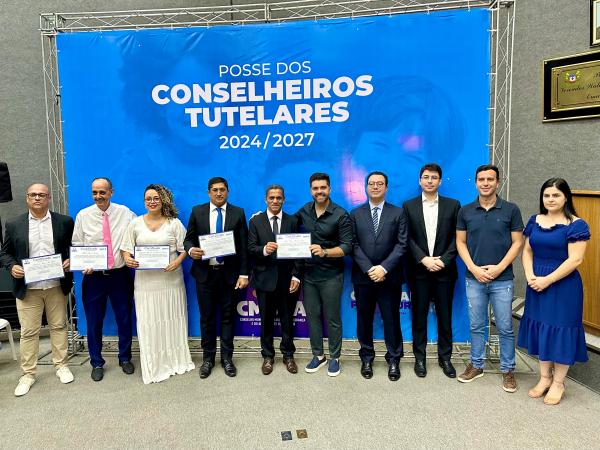 A Prefeitura de Cajamar realizou a cerimônia de posse dos novos Conselheiros Tutelares