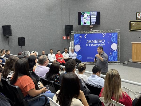 Prefeitura de Cajamar realiza confraternização para os aniversariantes de Janeiro