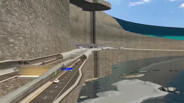 Noruega constrói o maior túnel rodoviário submerso do mundo, a quase 400 metros de profundidade