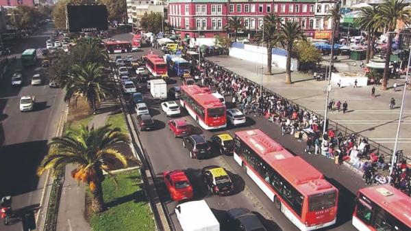 Bloqueios de vendedores ambulantes em SP