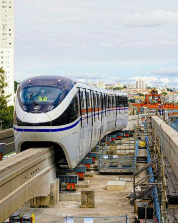 Linha 17-Ouro deve ganhar oitava estação até o fim de junho e ampliar operação