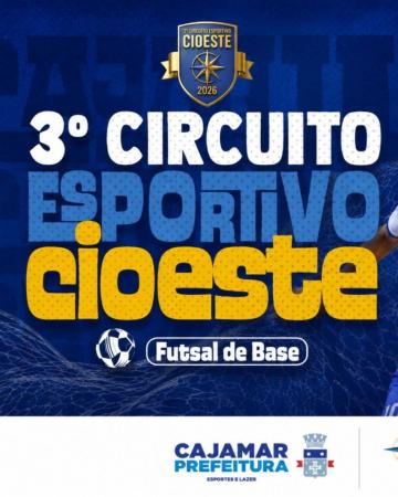 Cajamar sedia abertura do 3º Circuito Esportivo Cioeste de futsal de base