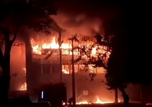 Incêndio no Prédio da UFRE